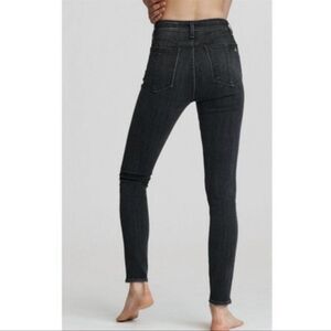Rag & Bone Black Nina High Rise Skinny Jeans
